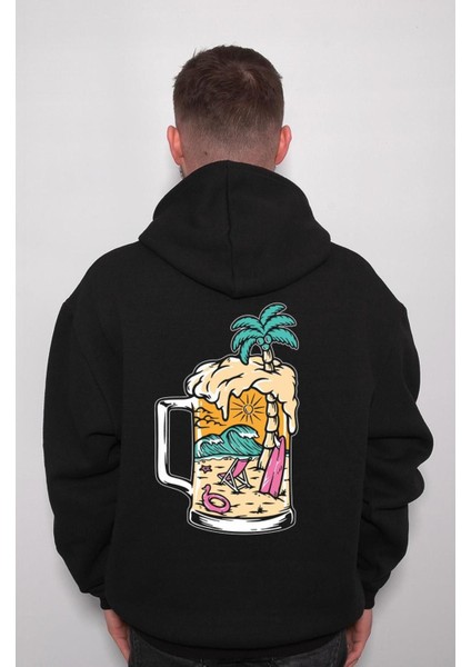 Beer Bira Tatil Deniz Kum Güneş Holiday Sweatshirt Kapüşonlu Hoodie fiyatları