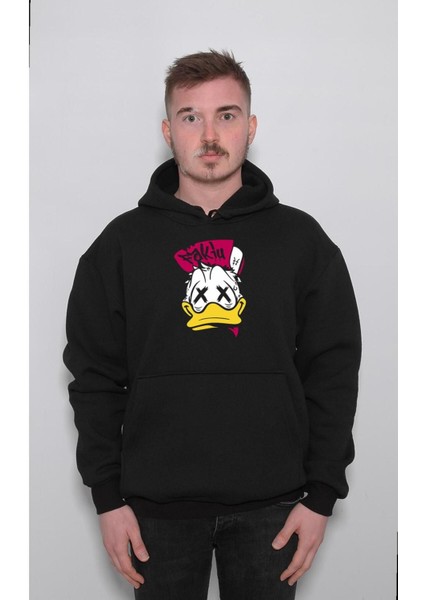 Donald Duck Ördek Duffy Sweatshirt Kapüşonlu Hoodie