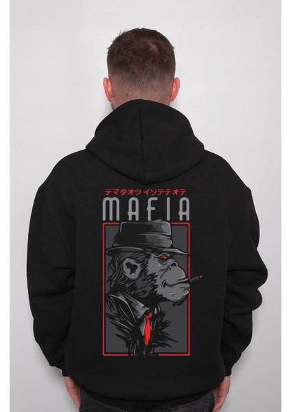 Mafia Gang Maymun Monkey Turkish Gang Sweatshirt Kapüşonlu Hoodie fiyatları