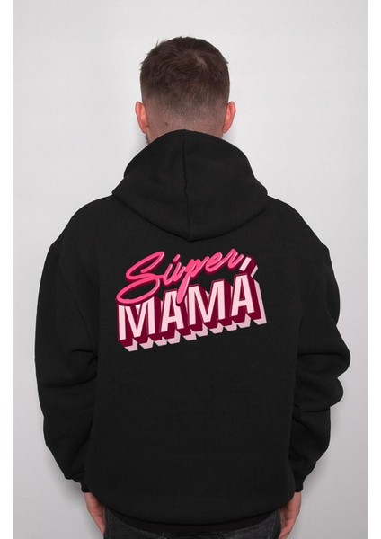 Süper Mama Süper Anne Mükemmel Anne Sweatshirt Kapüşonlu Hoodie fiyatları