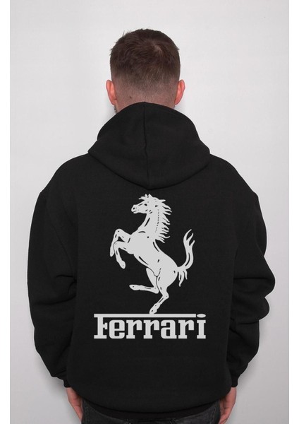 Ferrari Hız Spor Sport Car Logo Sweatshirt Kapüşonlu Hoodie fiyatları