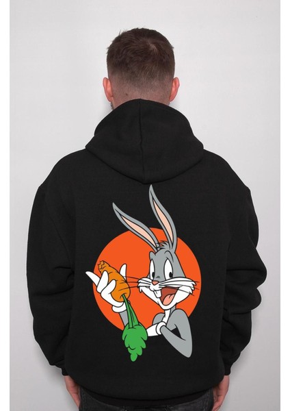 Bugs Bunny Çizgi Film Cartoon Network Sweatshirt Kapüşonlu Hoodie fiyatları