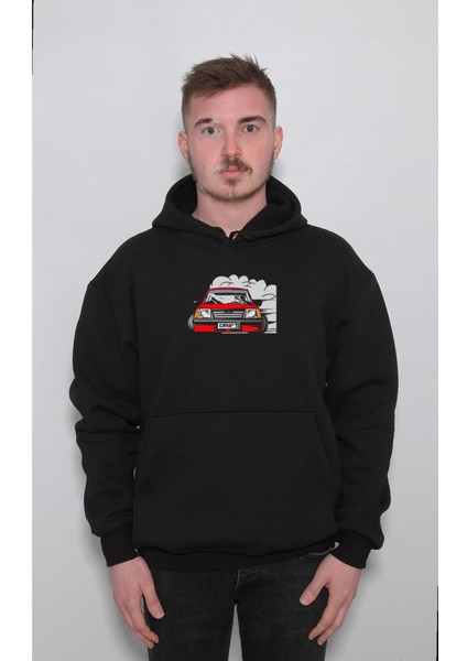 Drift Roll Adrenalin Arka Itiş Sweatshirt Kapüşonlu Hoodie