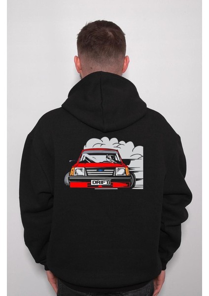 Drift Roll Adrenalin Arka Itiş Sweatshirt Kapüşonlu Hoodie indirimleri