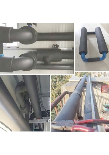 Boru Izolasyon Malzemesi 3/4" 28mm İç Çap, 13MM Et Kalınlık, 2mt Kauçuk Boru Izolasyon