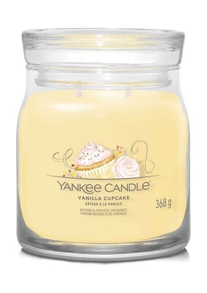 Yankee Candle 1630003E Orta Mum Vanilla Cupcake