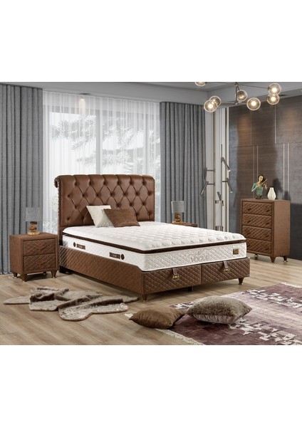 Vogue Baza Çift Kişilik 150X200 cm (Yatak ve Başlık Fiyata Dahil Değildir)