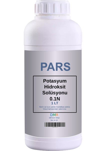 Potasyum Hidroksit Solüsyonu 0.1n 1 Lt