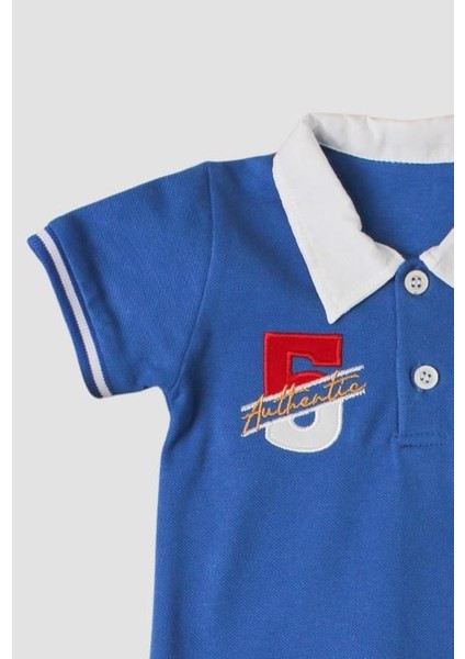 Original Polo Team Nakışlı Yaka Detaylı 2'li Alt Üst Takım