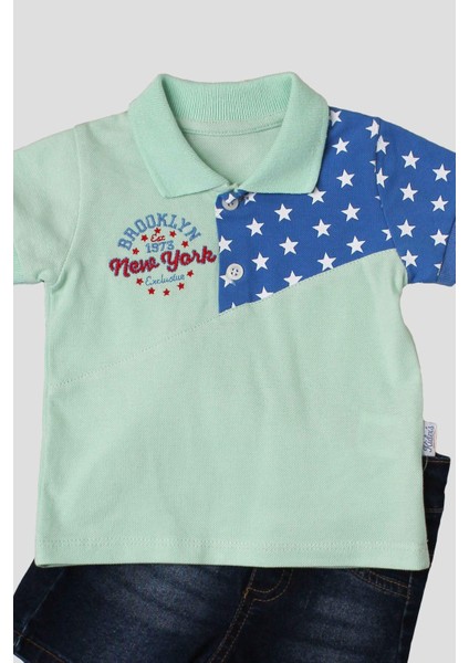 Broklyn Nakışlı Yıldız Baskılı Kaprili Lacoste Erkek 2'li Alt Üst Takım fiyatları