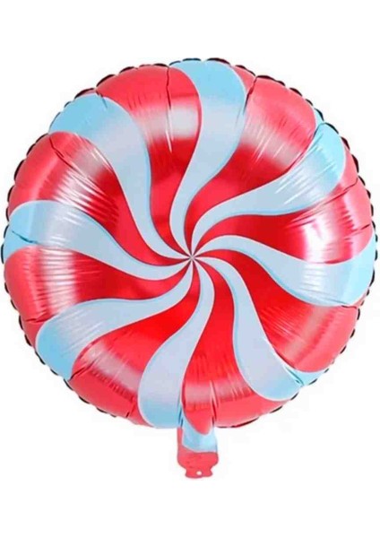 Kırmızı Şeker Folyo Balon 18 Inç