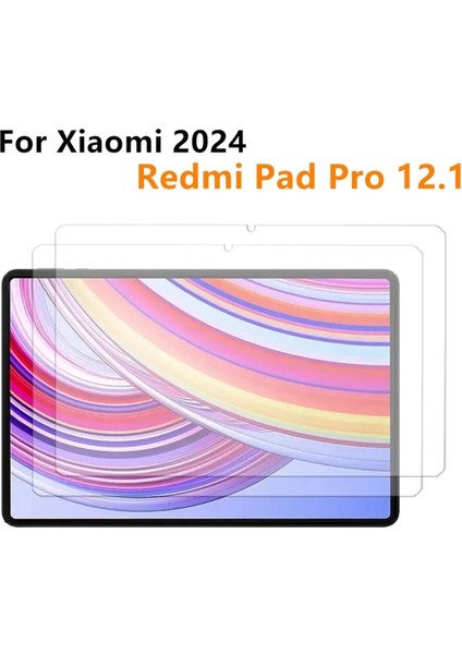 Xiaomi Redmi Pad Pro 8 GB 256 GB 12.1" 2024 Nano Kırılmaz Ekran Koruyucu Şeffaf Esnek Cam Tam Uyumlu