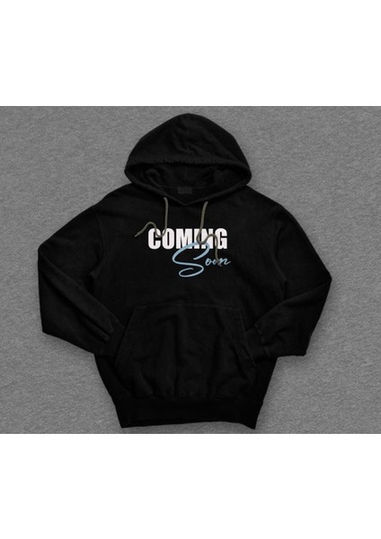 Coming Soon Yakında Gelecek Kadeh Wine Şarap Sweatshirt Kapüşonlu Hoodie