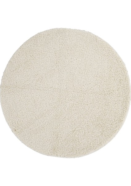 Soft Shaggy Doğal Kaymaz Taban Daire Halı 100X100 120X120 modelleri