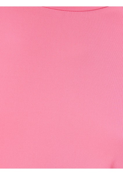 Oversize Spor T-Shirt Bisiklet Yaka Kısa Kollu Düşük Omuzlu indirimleri