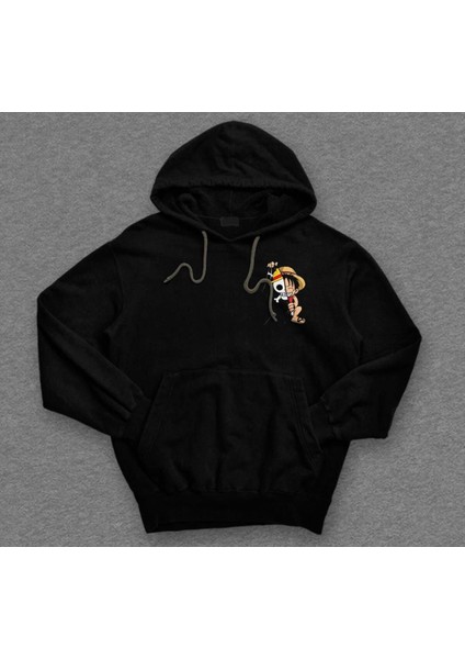 One Piece King Monkey D.luffy Korsan Kral Sweatshirt Kapüşonlu Hoodie