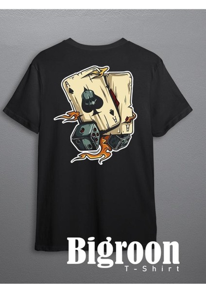 Poker Blackjack 21 Iskambil Kağıdı Tişört T-Shirt modelleri