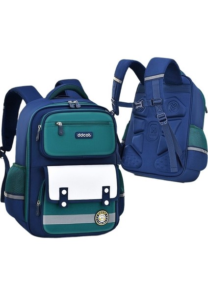 Jingdang Cat Ilkokul Çocuğunun Yakışıklı Okul Çantası Yükü Azaltıyor (Yurt Dışından)