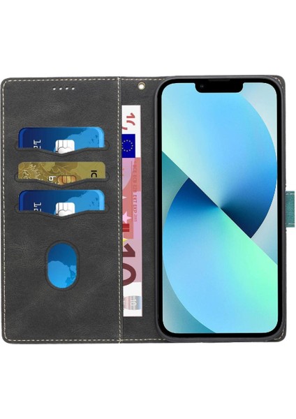 Cüzdan Kılıf IPhone 13 Mini Bilek Kayışı Kart Yuvası Kickstand Manyetik (Yurt Dışından) indirimleri