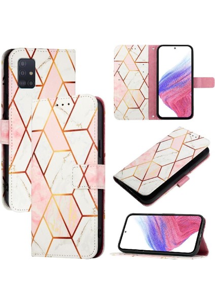 Samsung Galaxy A51 5g Cüzdan Kickstand Pu Deri Mermer Desen (Yurt Dışından) indirimleri