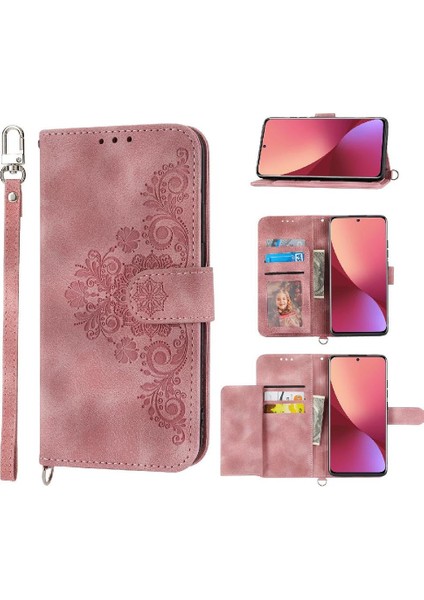 Xiaomi 12T Bileklik Darbeye Çoklu Kredi Kartı Yuvaları Için Flip Case (Yurt Dışından) fırsatları