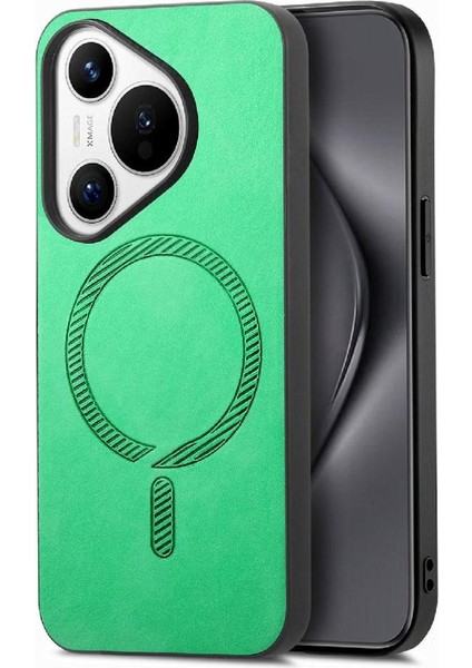 Huawei Pura 70 Magsafe Araba Mounts Için Flip Case Hafif Kablosuz Ince (Yurt Dışından)