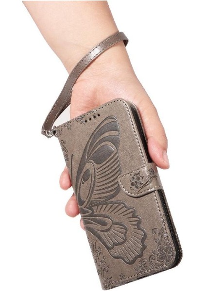 Kredi Kartı Yuvası ile Huawei P30 Için Flip Case Ayrılabilir El Kayışı Yüksek (Yurt Dışından) fiyatları