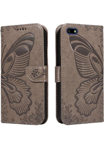 Huawei Y5 Başbakan 2018 Yüksek Kalite Deri Ayrılabilir El Için Flip Case (Yurt Dışından)