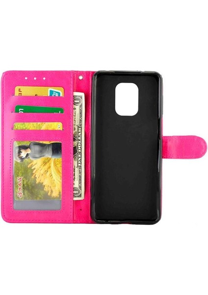 Xiaomi Redmi Not 9 Için Flip Case Pro Max Kart Tutucu Manyetik Kapatma Pu (Yurt Dışından)