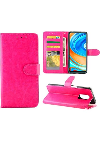 Xiaomi Redmi Not 9 Için Flip Case Pro Max Kart Tutucu Manyetik Kapatma Pu (Yurt Dışından)