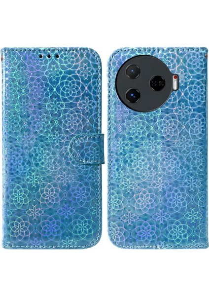 Tecno Camon 30 Pro Cüzdan Kılıf Için Flip Case Kart Yuvası Standı Tutucu Pu (Yurt Dışından)