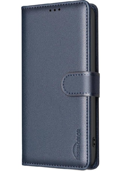 IPhone 7/8 Için Flip Case Manyetik Kart Tutucu Kickstand Rfıd Engelleme Pu (Yurt Dışından)