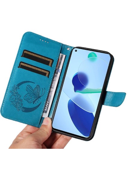 Kredi Kartı Yuvası ile Xiaomi 11 Lite Ayrılabilir El Kayışı Için Flip Case (Yurt Dışından) modelleri