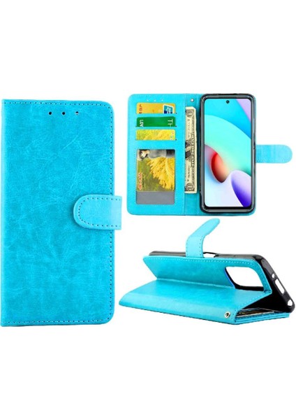 Xiaomi Redmi Not 11 Için Flip Case 4g Kart Tutucu Pu Deri Darbeye (Yurt Dışından)