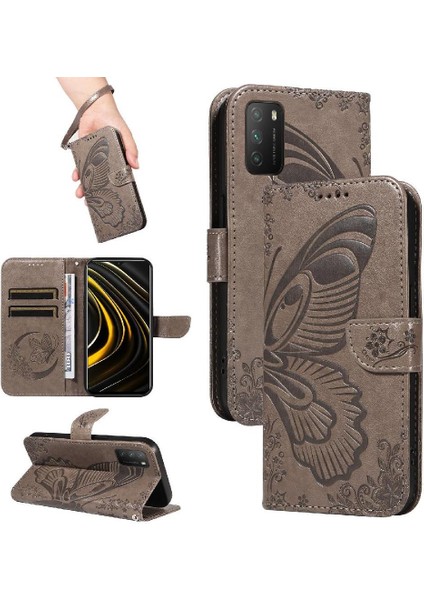 Xiaomi Redmi 9t Için Flip Case Kredi Kartı Yuvası ile Ayrılabilir El Kayışı (Yurt Dışından) fırsatları