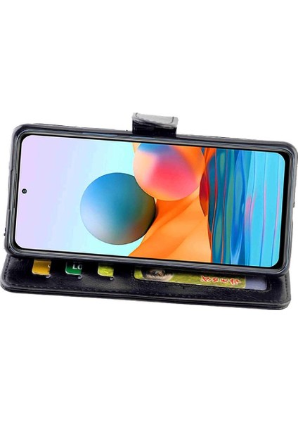 Xiaomi Mi Cc9 Pro Kickstand Darbeye Kart Tutucu Pu Için Flip Case (Yurt Dışından)