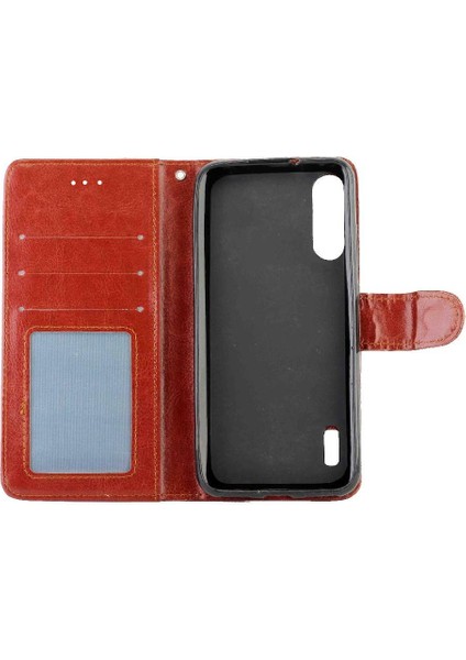 Xiaomi Mi CC9E Kart Tutucu Pu Deri Manyetik Kapatma Için Flip Case (Yurt Dışından)