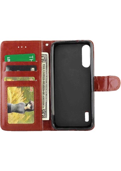 Xiaomi Mi CC9E Kart Tutucu Pu Deri Manyetik Kapatma Için Flip Case (Yurt Dışından)
