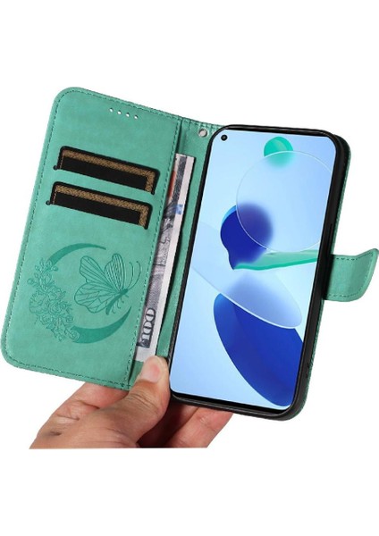 Kredi Kartı Yuvası ile Xiaomi 11 Lite Ayrılabilir El Kayışı Için Flip Case (Yurt Dışından) modelleri