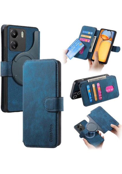 Xiaomi Redmi Için Flip Case Xiaomi 4g Cüzdan Mıknatıs Koruyucu Malzeme Kartı (Yurt Dışından)