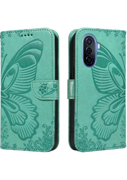 Colorful Shop Kredi Kartı Yuvası ile Huawei Nova Y70 Artı Flip Case Ayrılabilir El (Yurt Dışından)