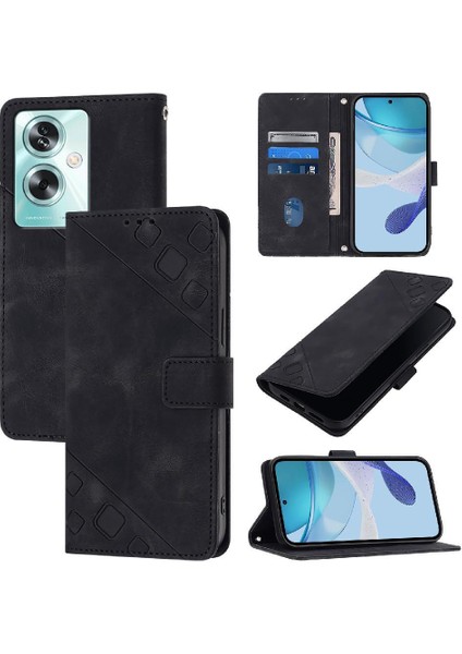 Oppo A2 5g Için Kılıf Cüzdan Kapak Çevirin Kart Tutucu Manyetik Deri (Yurt Dışından)