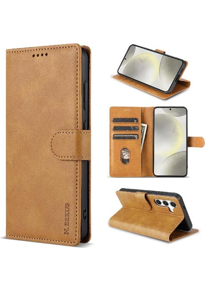 Samsung Galaxy M13 Için Flip Case 5g Kart Yuvaları Anti Kayma Çift Katmanlı Yan (Yurt Dışından)