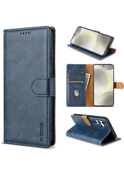 Samsung Galaxy S24 Kart Yuvaları Için Flip Case Anti Kayma Çift Katmanlı Kapatma (Yurt Dışından) indirimleri