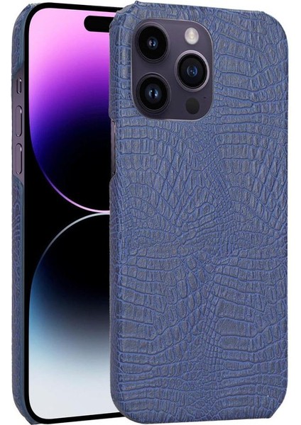 IPhone 14 Pro Anti Scratch Klasik Timsah Için Şık Klasik Kılıf (Yurt Dışından)