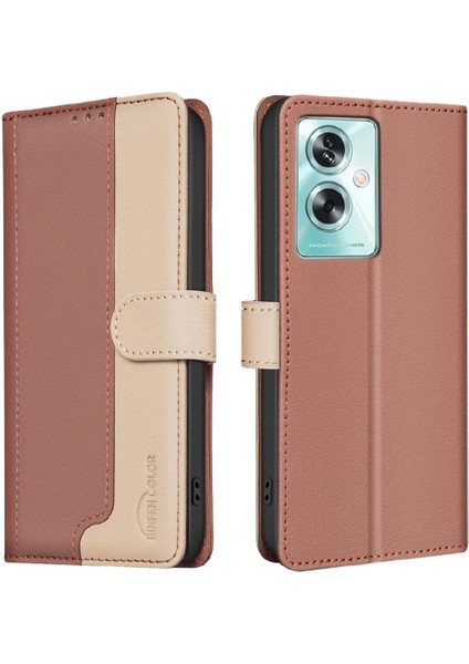 Oppo A79 5g Için Flip Case Kart Yuvaları Tutucu Kickstand Flip Folio Tpu Iç (Yurt Dışından)