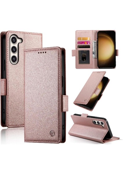 Samsung Galaxy S23 Artı Iş Cüzdan Flip Için Flip Case Günlük Kullanım Kartı (Yurt Dışından)