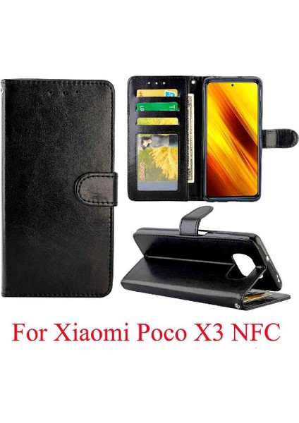 Xiaomi Poco X3 Nfc Pu Deri Darbeye Kart Tutucu Için Flip Case (Yurt Dışından)