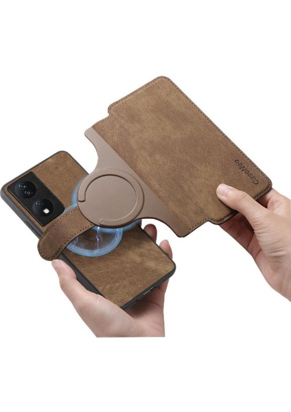 Onur X7B Retro Cüzdan Mıknatıs Koruyucu Malzeme Kart Standı Için Flip Case (Yurt Dışından) modelleri