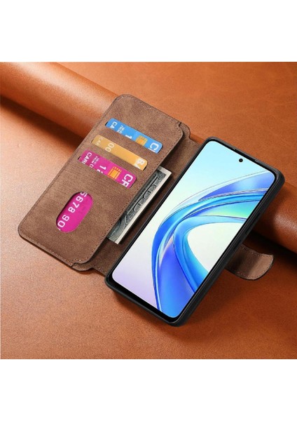 Onur X7B Retro Cüzdan Mıknatıs Koruyucu Malzeme Kart Standı Için Flip Case (Yurt Dışından) fırsatları